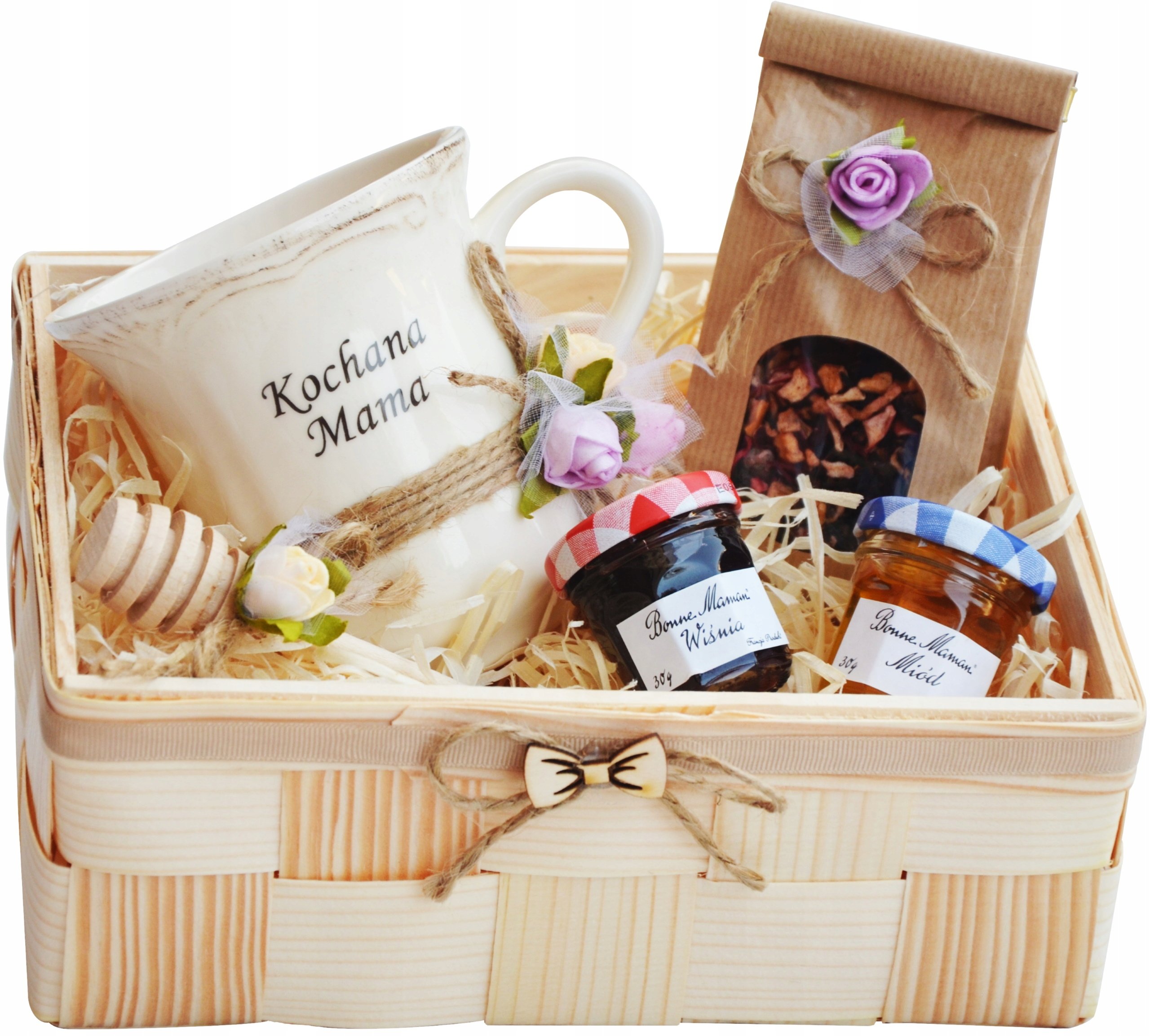 100% Piękny dla Mamy Duży Zestaw Kosz