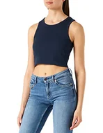 Koszulki i topy damskie - JACK & JONES Damska koszulka Jjxx Jxfallon Sl Rib Tank Top Noos, granatowy blezer, L - miniaturka - grafika 1