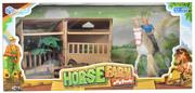 Lalki dla dziewczynek - Wabnic, farma dla koni, zestaw - miniaturka - grafika 1