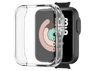 Akcesoria do smartwatchy - Silikonowe etui Alogy do Xiaomi Mi Watch Lite/ Redmi Watch Przezroczyste - miniaturka - grafika 1