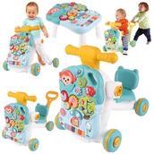 Chodziki - Multifunkcyjny Chodzik Pchacz Edukacyjny dla Dzieci 4w1 - Interaktywny Z728 - miniaturka - grafika 1