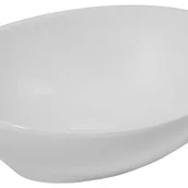 Umywalki - Umywalka ceramiczna nablatowa Fressa Glossy White 41x33 cm - miniaturka - grafika 1