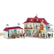 Figurki dla dzieci - Schleich dom duży ze stajniami akcesoriami i figurkami ruchomymi - miniaturka - grafika 1