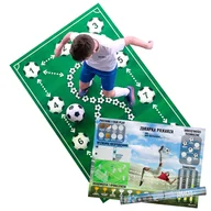 Księgarnia OUTLET - Mata treningowa piłkarska Sprintigo ProMat XXL 180x120 i Zdrapka Piłkarza - miniaturka - grafika 1