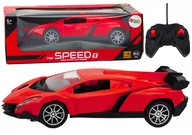 Zabawki zdalnie sterowane - Auto sportowe RC 1:16 czerwone Leantoys - miniaturka - grafika 1
