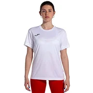 Koszulki i topy damskie - Joma Damska koszulka z krótkim rękawem, biała, XS - miniaturka - grafika 1