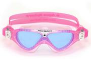 Pływanie - Aquasphere okulary Vista JR niebieskie szkła MS5080209LB pink-white - miniaturka - grafika 1