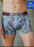 Majtki męskie - SZORTY KEY MXH-511 B22 (kolor brąz, rozmiar XL) - miniaturka - grafika 1