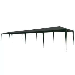 vidaXL Namiot imprezowy, 3 x 12 m, PE, zielony - Pawilony ogrodowe - miniaturka - grafika 14