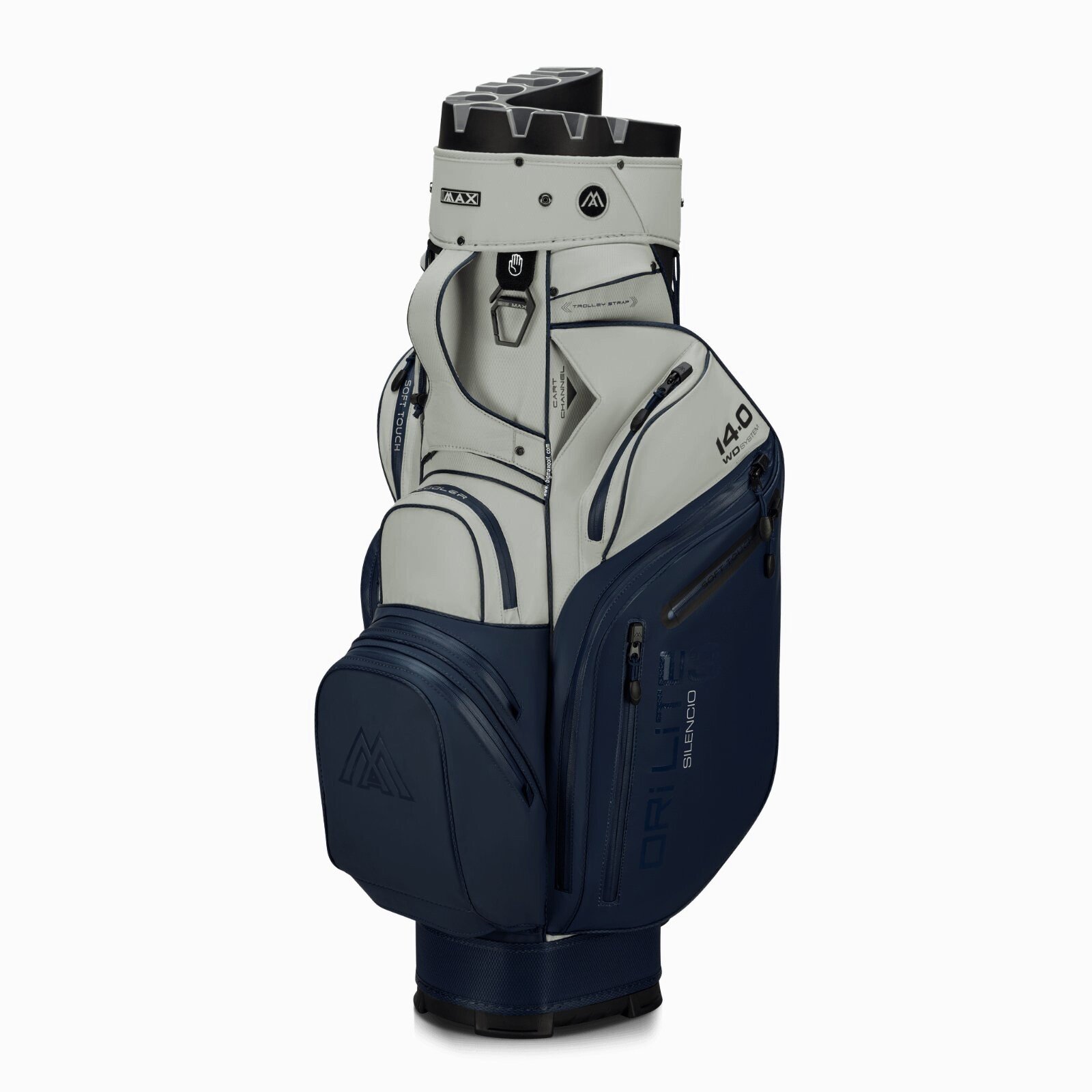 Torba golfowa typu cart bag Big Max Dri Lite Silencio 3 Navy/Off White