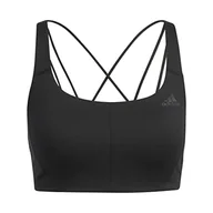 Biustonosze - adidas CF STO Ms biustonosz sportowy, czarny/węgiel, L damski, Czarny/Węgiel, L - miniaturka - grafika 1