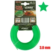 Akcesoria do kos i kosiarek - ŻYŁKA TNĄCA DO KOS I PODKASZAREK 3 MM 15 MB VERKE V90136 GWIAZDKA - miniaturka - grafika 1