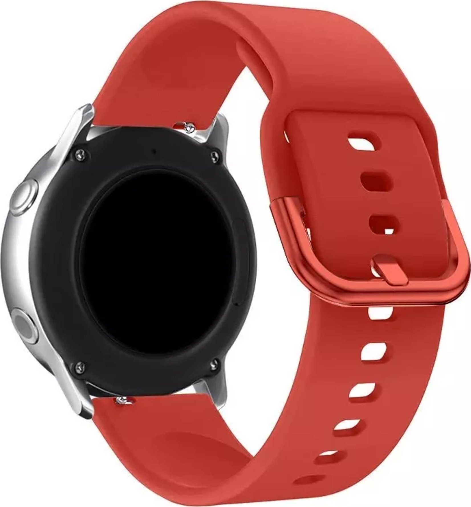 Hurtel Silicone Strap TYS opaska do smartwatcha zegarka uniwersalna 20mm czerwony