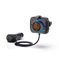 Transmitery FM - Savio TR-14 Transmiter FM z Bluetooth i ładowarką PD - miniaturka - grafika 1