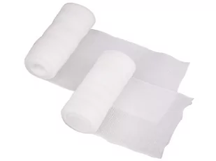 Nobafix, bandaż, opaska do podtrzymywania opatrunków, biała 4 m x 4 cm, 20 szt. - Apteczki i materiały opatrunkowe - miniaturka - grafika 1