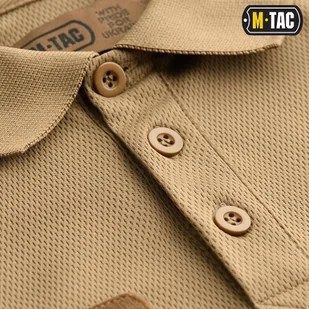 M-Tac - Koszula polo Elite Tactical Coolmax - Coyote - 80010005 - Odzież taktyczna i umundurowanie - miniaturka - grafika 5