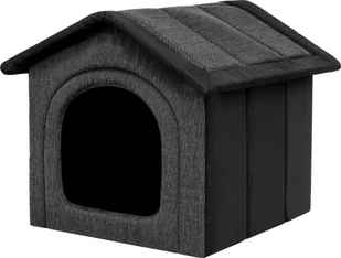 Hobbydog R6 BUDA INARII GRAFIT Z CZARNYM - Budy dla psów - miniaturka - grafika 1