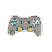 Poduszki dekoracyjne - Poduszka Gaming 29 x 35 x 7 cm szary - miniaturka - grafika 1