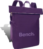 Plecaki - Bench damski młodzieżowy plecak miejski nylonowy fioletowy D2ORI314V - miniaturka - grafika 1