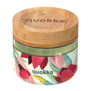 Quokka Deli Food Jar - Pojemnik szklany na żywność / lunchbox 500 ml (Spring) - Lunch boxy - miniaturka - grafika 1