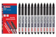 Długopisy - Długopis żelowy 12szt DIGGY 0,5mm czarny HERLITZ - miniaturka - grafika 1