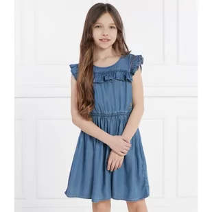 Guess Jeansowa sukienka TENCEL - Sukienki - miniaturka - grafika 1