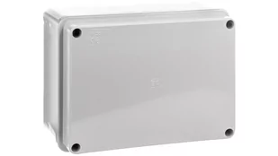 elettrocanali Puszka natynkowa gładka z pokrywą seria 410 IP56 150x110x70 szara EC410C5 EC410C5 - Puszki elektryczne i akcesoria - miniaturka - grafika 1
