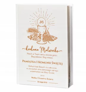 Pamiątka Pierwszej Komunii Świętej Biblia G22 - Bombki - miniaturka - grafika 1