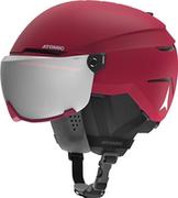 Kaski narciarskie - Atomic, Unisex-Skihelm, SAVOR VISOR STEREO, Gr. S (51-55 cm), Dunkelrot - miniaturka - grafika 1