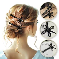 Ozdoby do włosów - ECARLA Spinki do włosów kryształowe SP338 - zestaw 2 sztuk - miniaturka - grafika 1