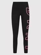 Spodnie damskie - DKNY Sport Legginsy DPPP1960 Czarny Slim Fit - miniaturka - grafika 1