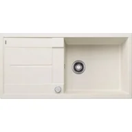 Zlewozmywaki - Zlewozmywak granitowy BLANCO Metra XL 6 S Silgranit Delikatny biały 527123 - miniaturka - grafika 1
