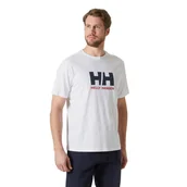 Koszulki męskie - Męska koszulka z krótkim rękawem Helly Hansen HH Logo T-shirt 3.0 white - S - miniaturka - grafika 1