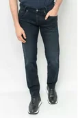 Spodnie męskie - Pepe Jeans Spodnie Granatowe Bawełniane Długie 31/32 1Z8G3_B* T4A - miniaturka - grafika 1