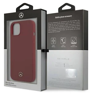Mercedes MEHCP13MSILRE iPhone 13 6,1" czerwony/red hardcase Silicone Line - Etui i futerały do telefonów - miniaturka - grafika 8