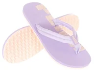 Klapki i japonki damskie - Klapki damskie Puma Flip v2 360248-49 buty kąpielowe Fioletowe japonki - miniaturka - grafika 1