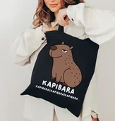 Torby i wózki na zakupy - Torba z kapibarą - miniaturka - grafika 1