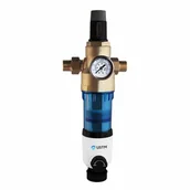 Akcesoria hydrauliczne - Filtr narurowy samopłuczący Aqwell - miniaturka - grafika 1