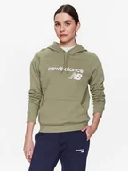 Bluzy damskie - New Balance Bluza Classic Core WT03810 Zielony Relaxed Fit - miniaturka - grafika 1