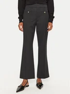 Spodnie damskie - Lola Casademunt by Maite Spodnie materiałowe MF2414001 011 Szary Regular Fit - miniaturka - grafika 1