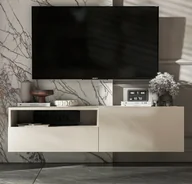 Szafki RTV - Wisząca Szafka RTV komoda szuflada kaszmir MAT 120 - miniaturka - grafika 1