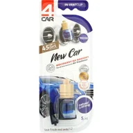 Zapachy samochodowe - Zapach w płynie na wloty WOOD CLIP IT new car 5 ml 4Car - miniaturka - grafika 1