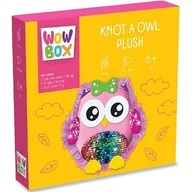 Zabawki kreatywne - Zestaw kreatywny WOW BOX DIY Poduszka Sowa WOW127209 - miniaturka - grafika 1