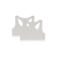 Biustonosze - Biustonosz damski 4F stanik sportowy top 2-pack UBRAF027-27M - miniaturka - grafika 1