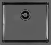 Zlewozmywaki - Foster Zlewozmywak 2154056 KE R15 BOWL 45x40 FL.MOUNT GUNMETAL - miniaturka - grafika 1