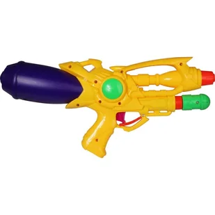 Nowoczesny Pistolet na Wodę Śmigus-Dyngus 35cm Żół - Zawieszki dla dzieci i niemowląt - miniaturka - grafika 1