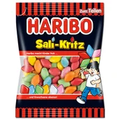 Żelki - Haribo Sali Kritz Żelki pastylki z lukrecją 160g - miniaturka - grafika 1