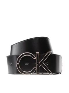 Paski - Calvin Klein Pasek Damski Ck Frame High Waist 50Mm Belt K60K608762 Czarny - grafika 1