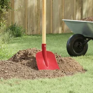 Łopaty i widły - vidaXL Głowica łopaty 4 pcs Czerwony 32 x 24,5 cm - miniaturka - grafika 1