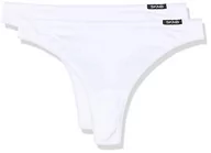 Majtki damskie - Skiny Damskie stringi dwupak, SKINY Advantage Cotton Women / 2652 Da. String D, biały, 40 - miniaturka - grafika 1